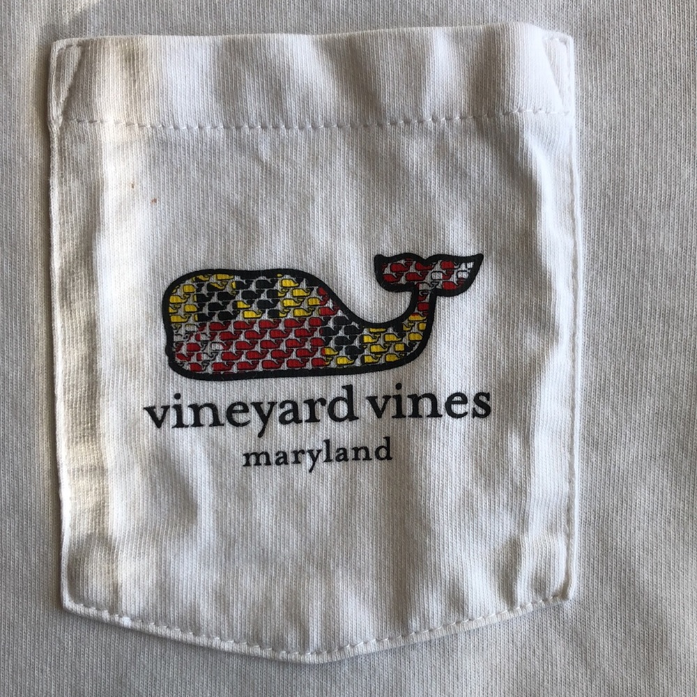 Vineyard Vines youth size large Maryland crab short sleeve T-shirt - Picture 2 of 11